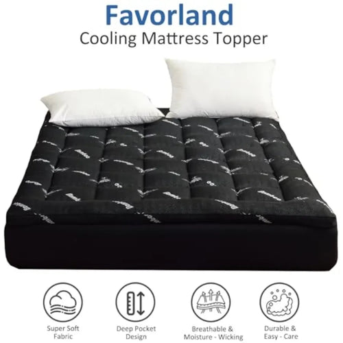 Cooling Bamboo Mattress Pad
