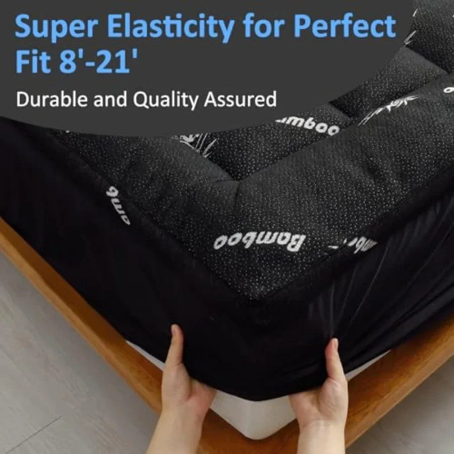 Cooling Bamboo Mattress Pad
